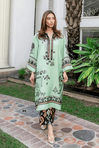 Bloom Lawn Cotton Satin Co - ord Set - Navvi.in