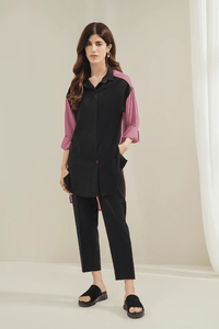 Color Block Co - ord Set - Navvi.in