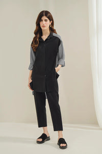Color Block Co - ord Set - Navvi.in