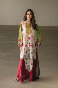 Elegant Garden Inspired Kurta With Pants