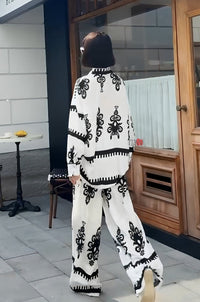 Monochrome Muse Co - ord Set - Navvi.in