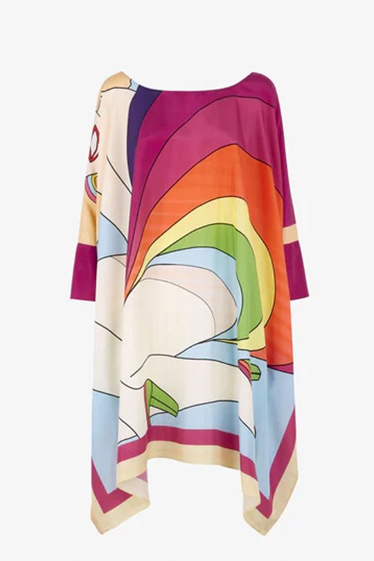 Multi - wear Kaftan Dress - Navvi.in