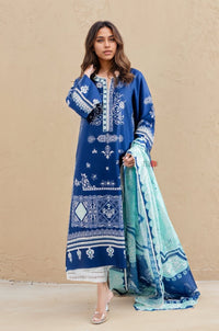 Mystic Indigo Boho Kurta Set - Navvi.in