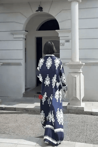 Navy Noir Luxe Co - ord Set - Navvi.in