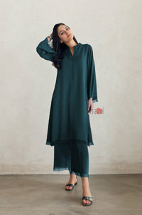 Pure Viscose Casa Blanca Coord Set - Navvi.in