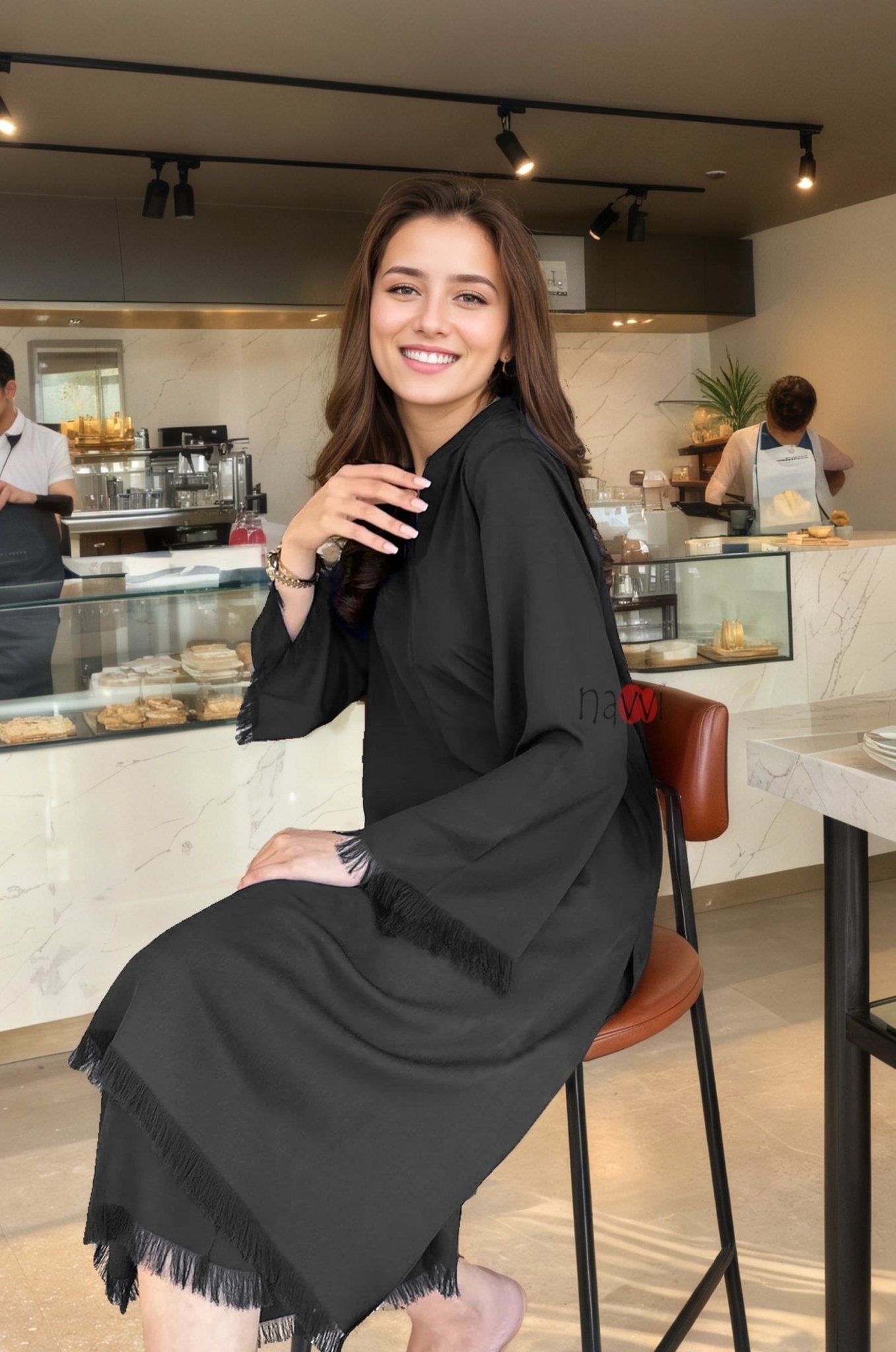 Pure Viscose Casa Blanca Coord Set - Navvi.in