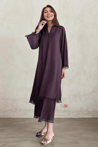 Pure Viscose Casa Blanca Coord Set - Navvi.in