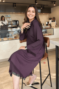 Pure Viscose Casa Blanca Coord Set - Navvi.in