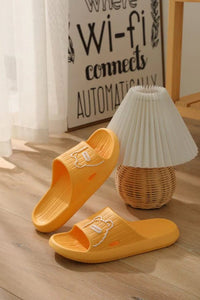 Yellow Teddy Anti - slip Slippers - Navvi.in