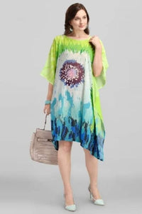 Beachy Short Kaftan Dress - Navvi.in