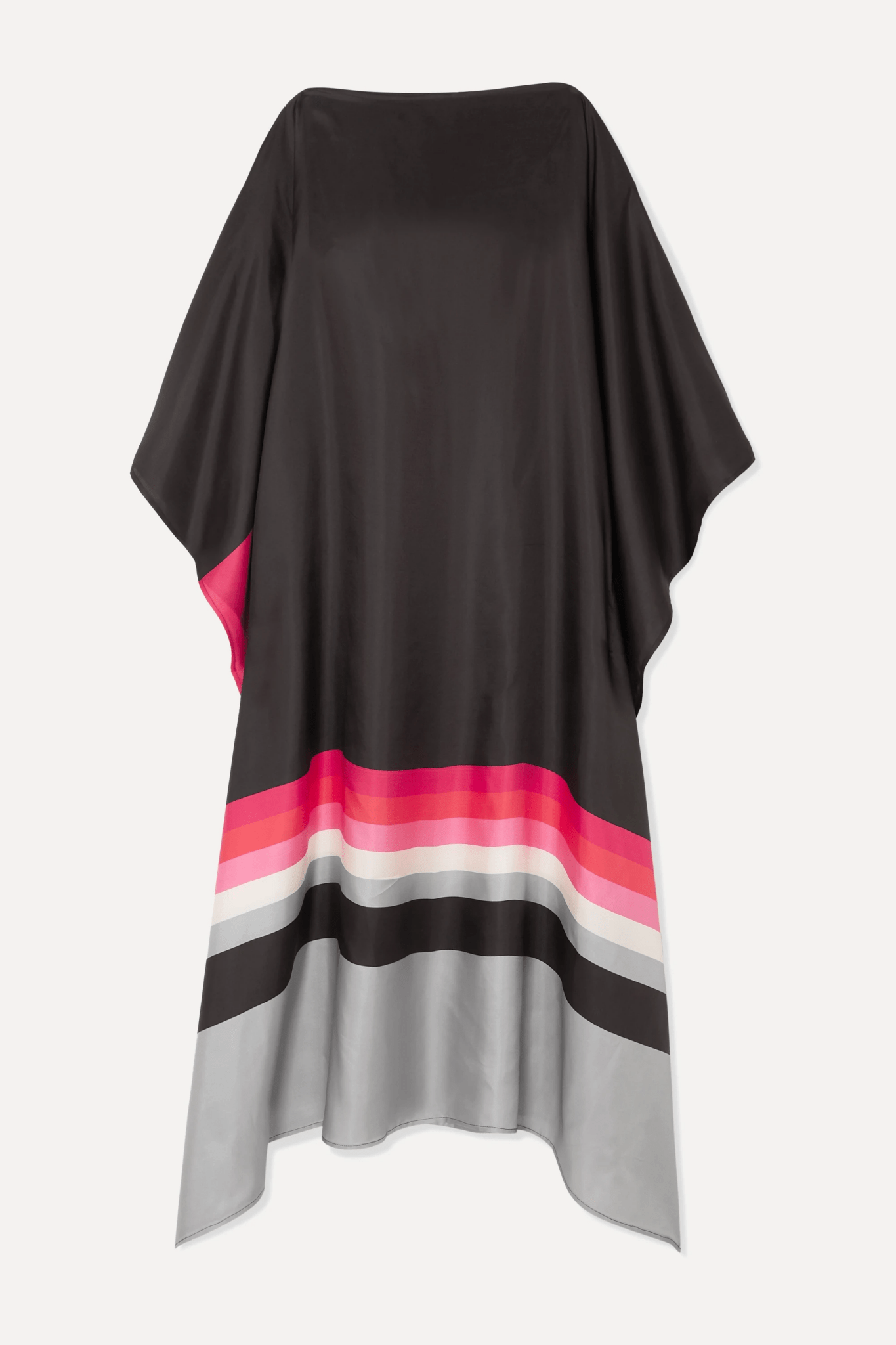 Evening Satin Silk Kaftan Dress - Navvi.in