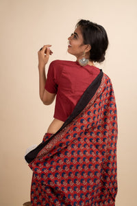 Flower Power Saree - Navvi.in