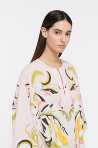 Moss Green Kaftan Dress - Navvi.in