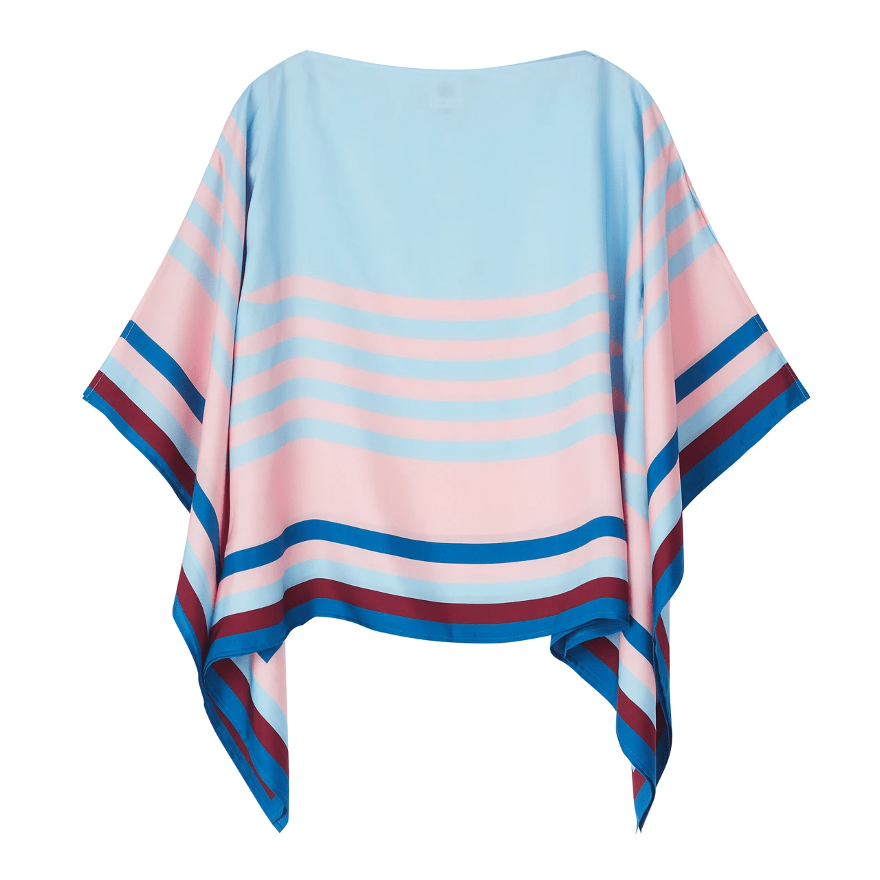 Ocean Wave Satin Silk Co - ord Set - Navvi.in