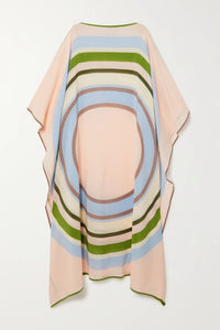 Snowball Kaftan Dress - Navvi.in