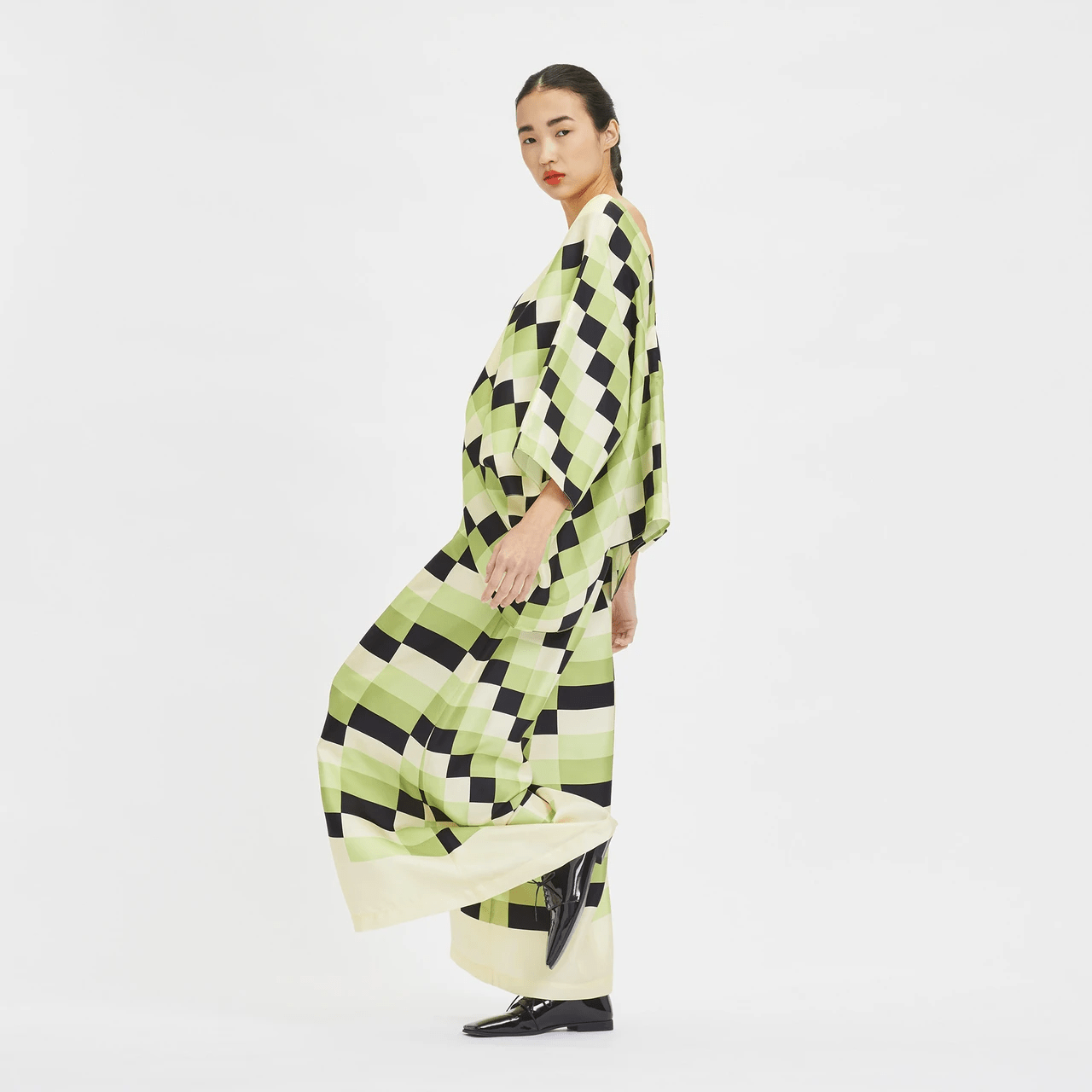 Zen Satin Silk Co - ord Set - Navvi.in