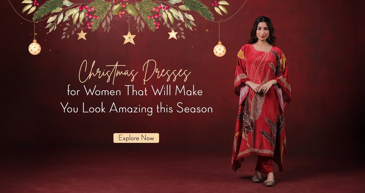 Christmas Dresses for Women That Will Make You Look Amazing this Season - Navvi.in
