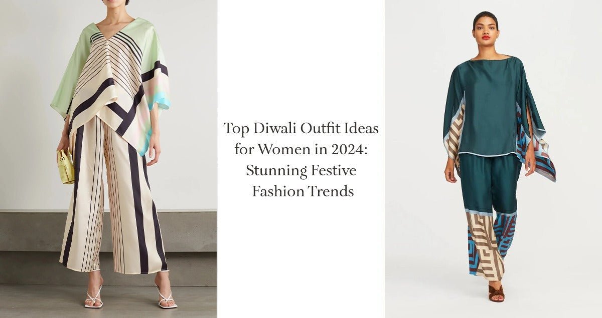 Top Diwali Outfit Ideas for Women in 2024: Stunning Festive Fashion Trends - Navvi.in