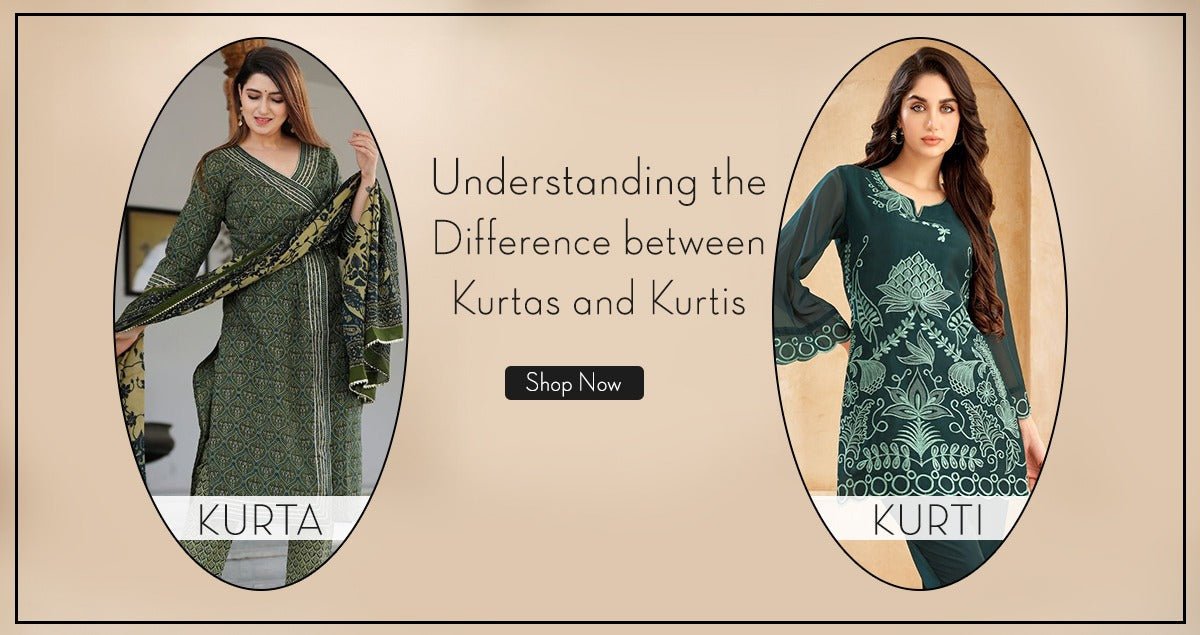 Understanding the Difference between Kurtas and Kurtis - Navvi.in
