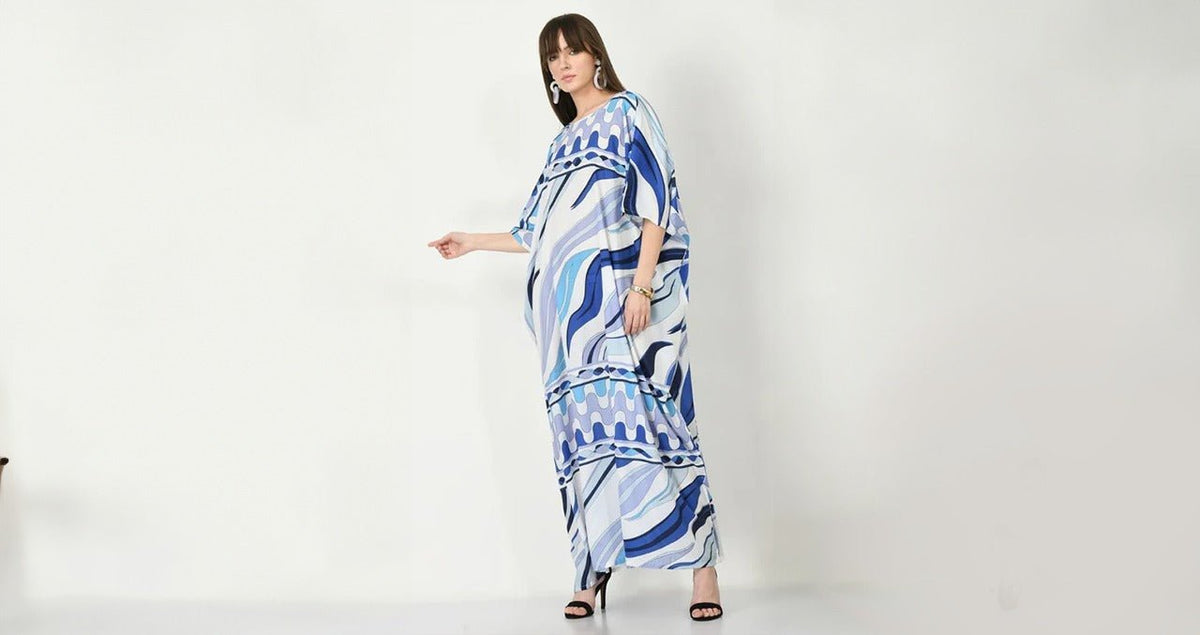 Why Kaftan Dresses for Women Are Perfect for Maternity Wear - Navvi.in