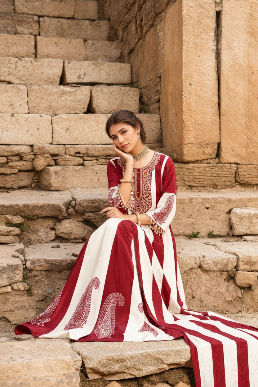 Sorelle Ethnic Anarkali Gown