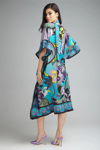 Blue Hue Kaftan Dress for Women