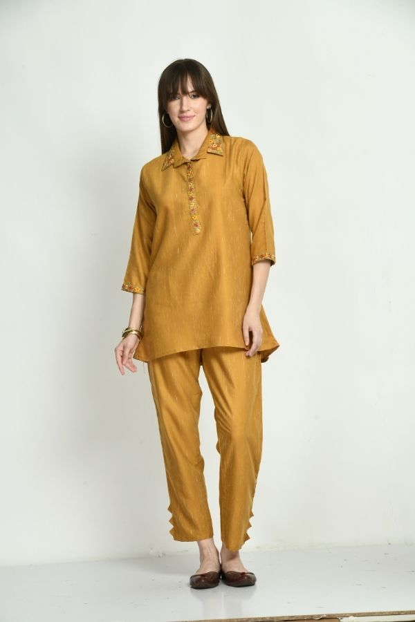 Mustard Thread Work Coord Set