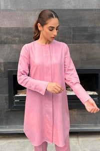 Pink Full Sleeve Co-ord Set