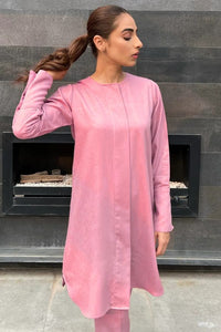 Pink Full Sleeve Co-ord Set