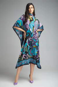 Blue Hue Kaftan Dress for Women