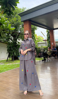 Women’s Floral Work Co-Ord Set - Navvi.in