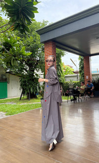 Women’s Floral Work Co-Ord Set - Navvi.in