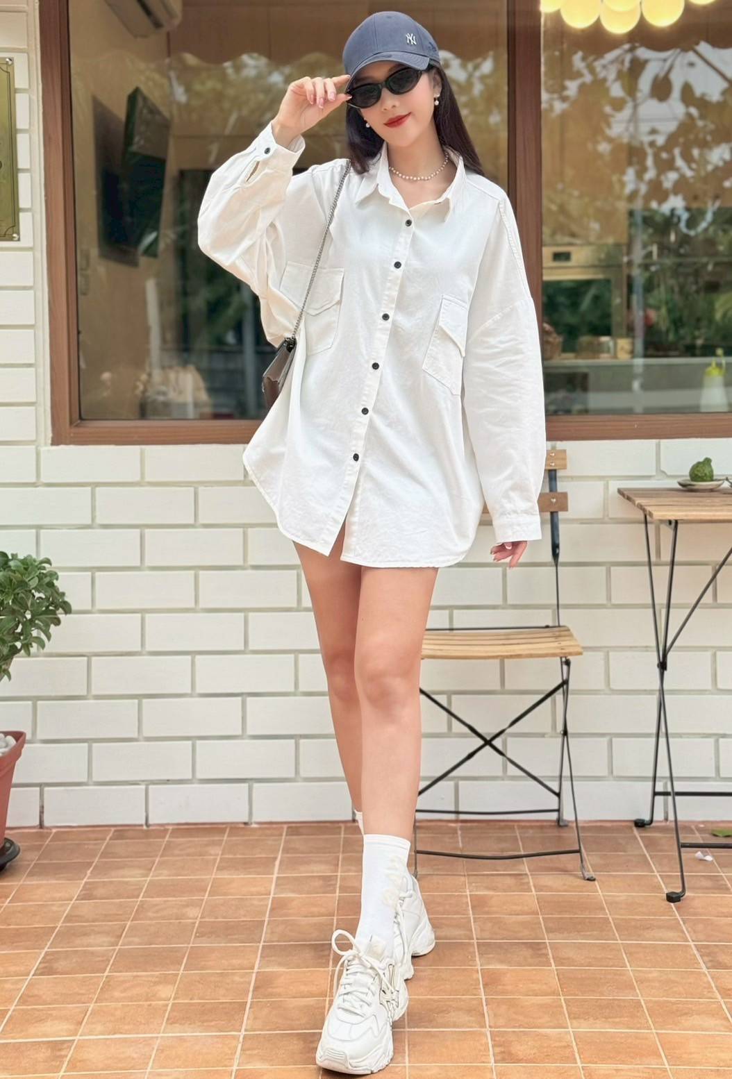 Oversized Pocket Shirt – Casual Chic