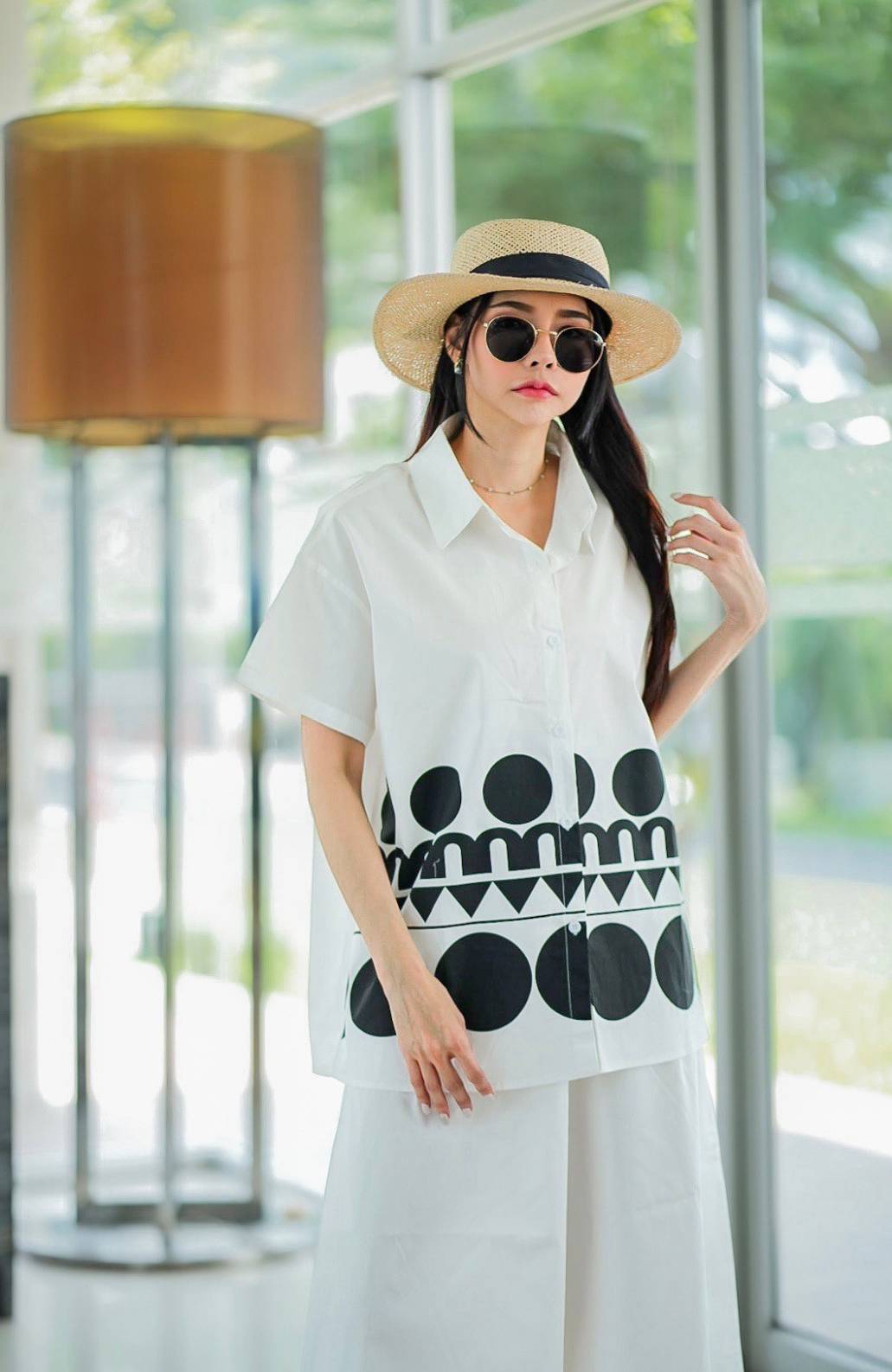 Korean Fashion Co-ord Set for Women - Navvi.in