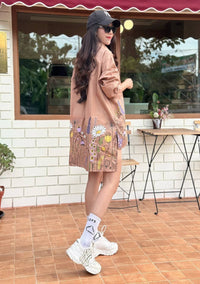 Wildflower Meadow Shirt Dress