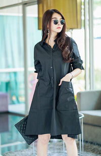Urban Chic Pocket Shirt Dress
