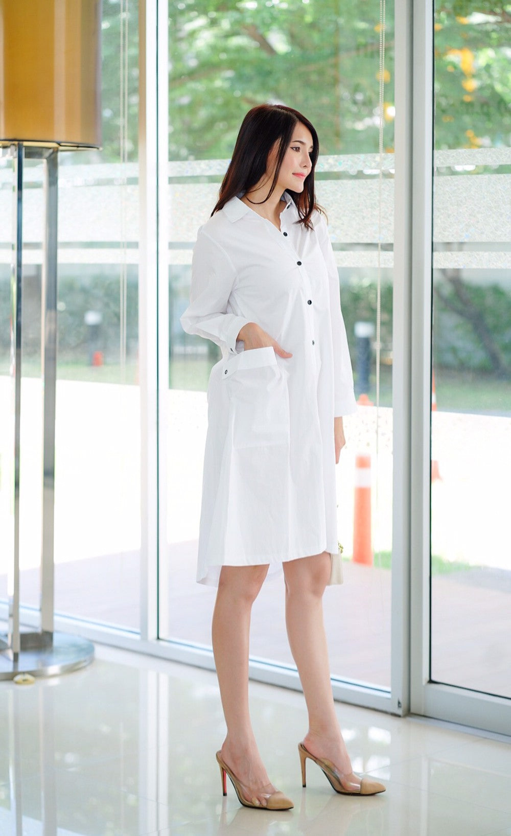 Urban Chic Pocket Shirt Dress