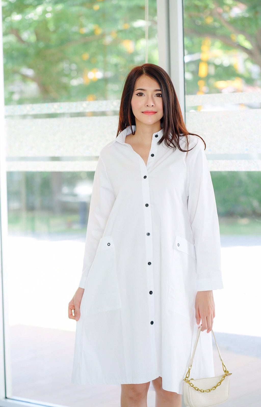 Urban Chic Pocket Shirt Dress