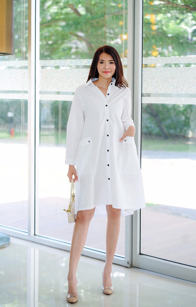 Urban Chic Pocket Shirt Dress