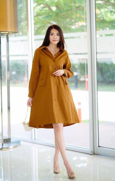Urban Chic Pocket Shirt Dress