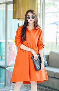 Urban Chic Pocket Shirt Dress