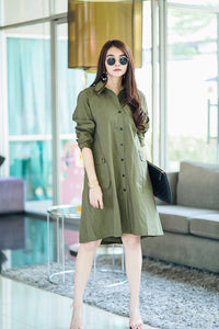 Urban Chic Pocket Shirt Dress