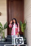Leaf Design Printed Co-Ord Set