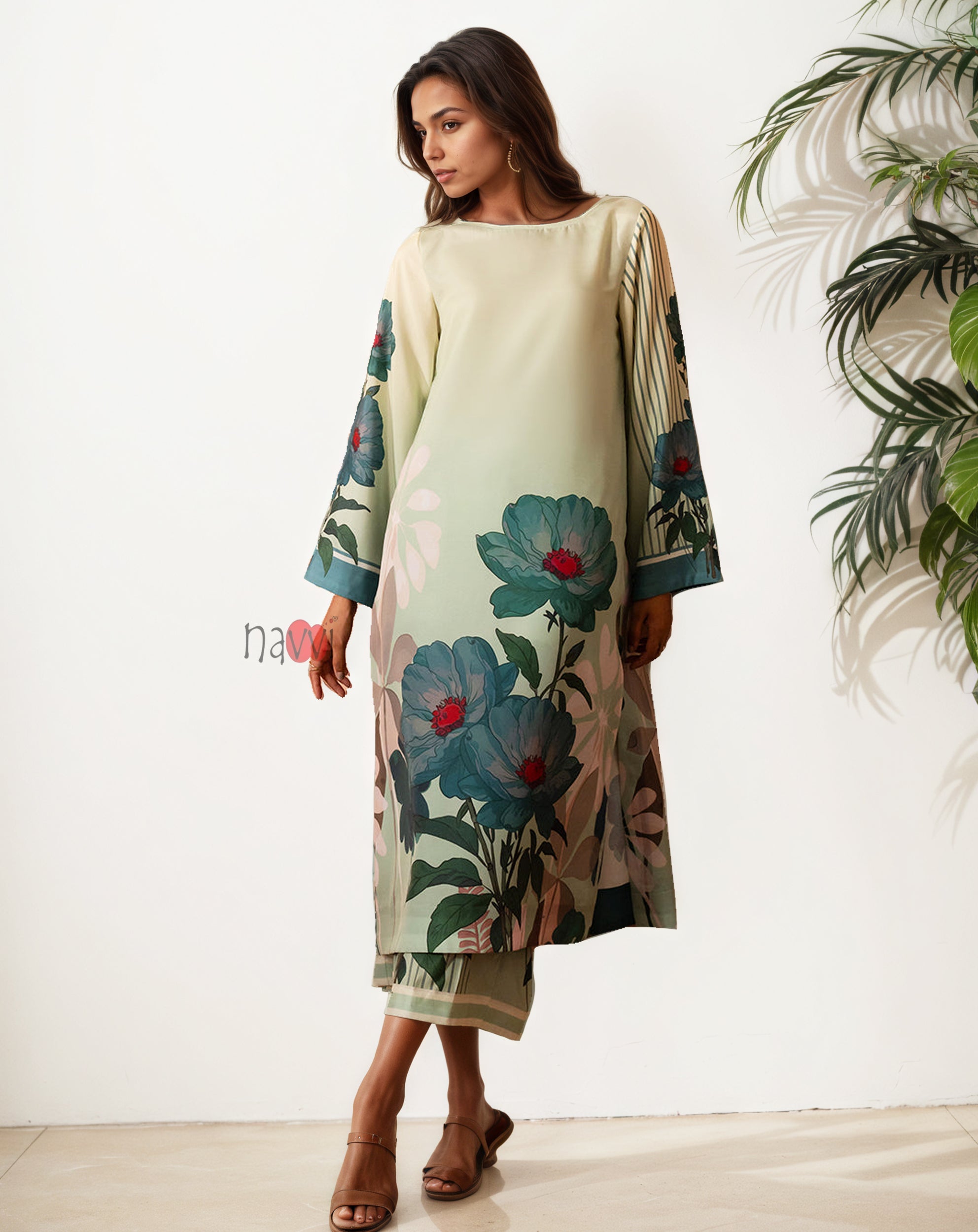 Sage Bloom Co-ord Set