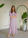 Relaxed V-Neck Co-ord set