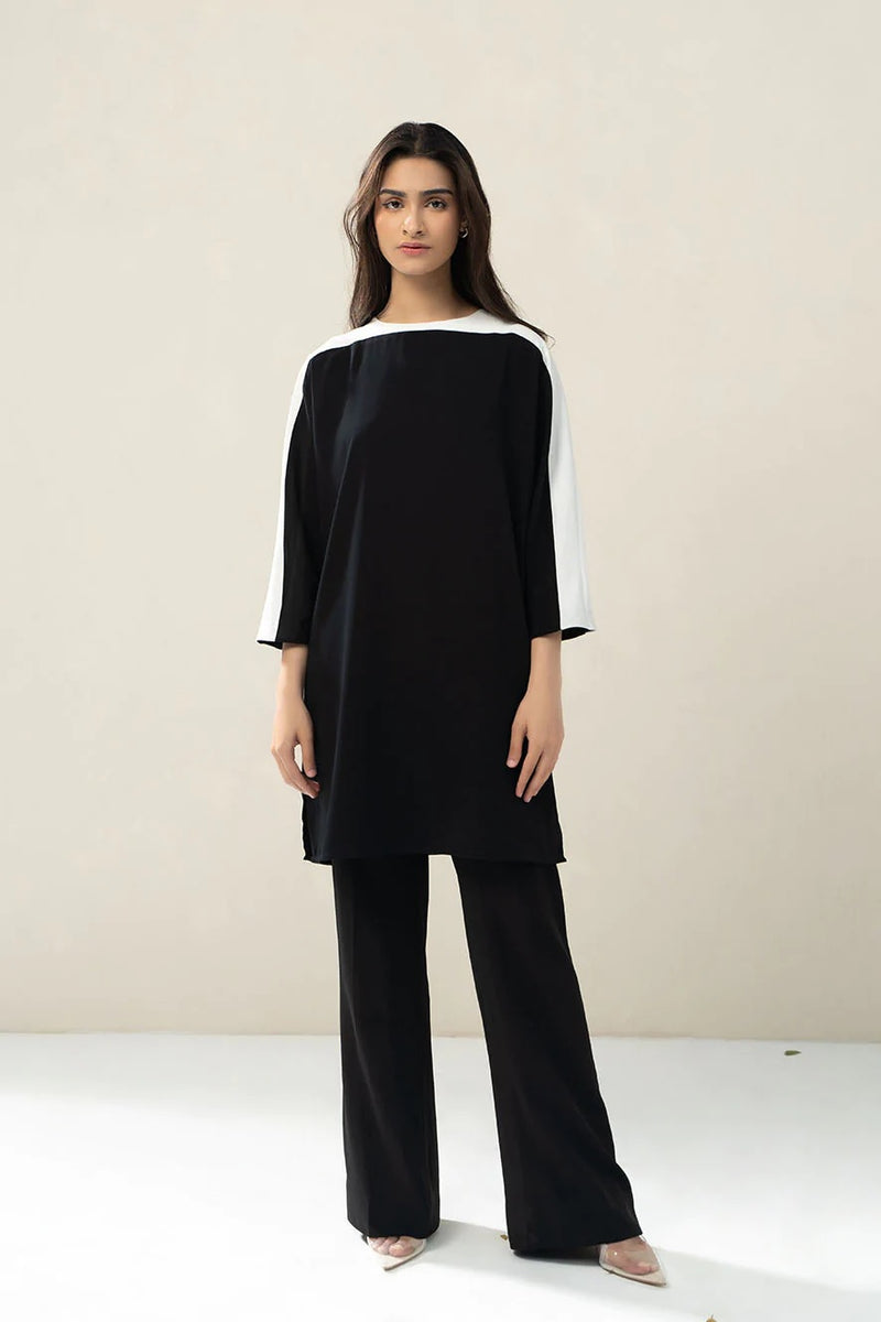 Monochrome Rayon Co-ord Set