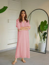 Relaxed V-Neck Co-ord set