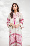 Sky Petals Printed Lawn Kurta Set