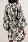 Sketch Effect Bold Chic Shirt Dress