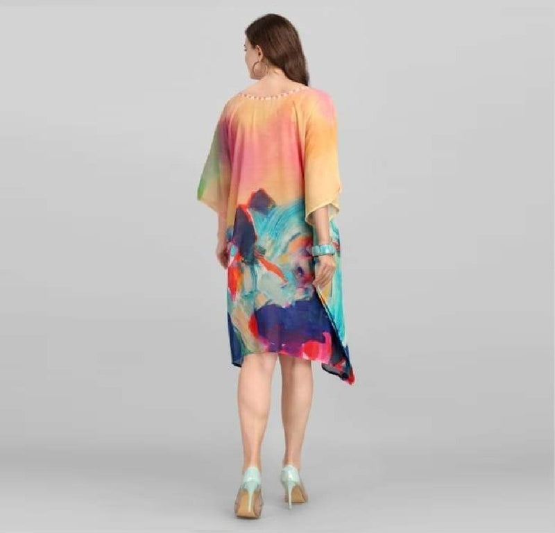 Beachy Short Kaftan Dress